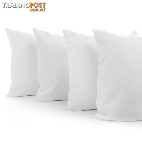 Set of 4 Pillows - 2 Soft & 2 Medium