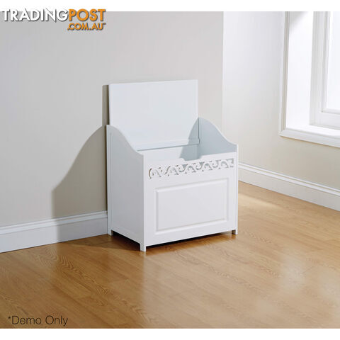 Lure Floor Hamper in WHITE - photo 3 of 3