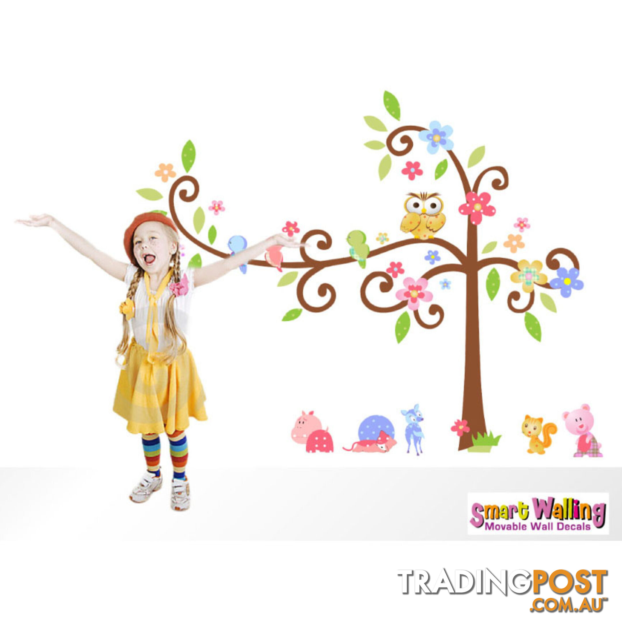 Tree Wall Stickers - Totally Movable