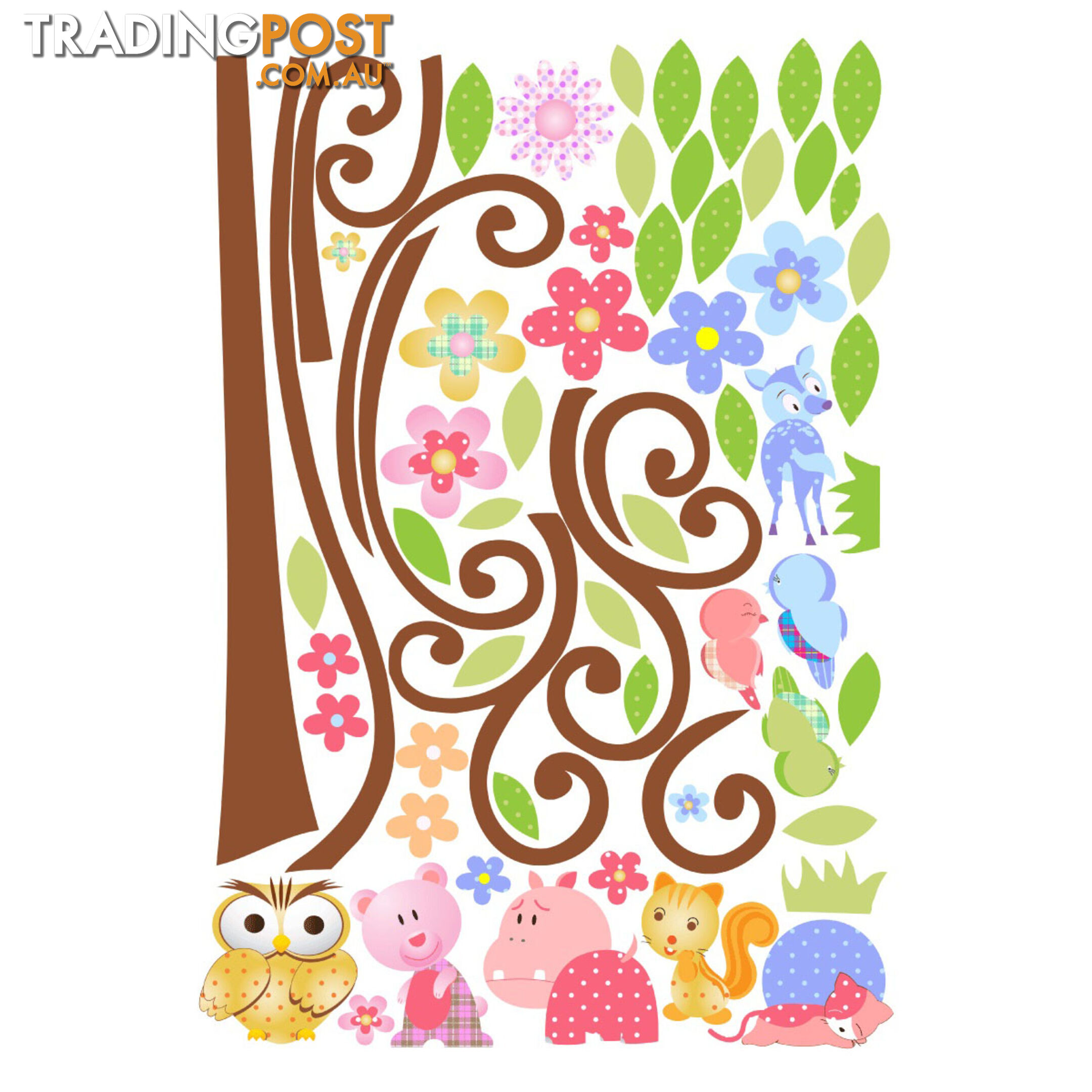 Tree Wall Stickers - Totally Movable