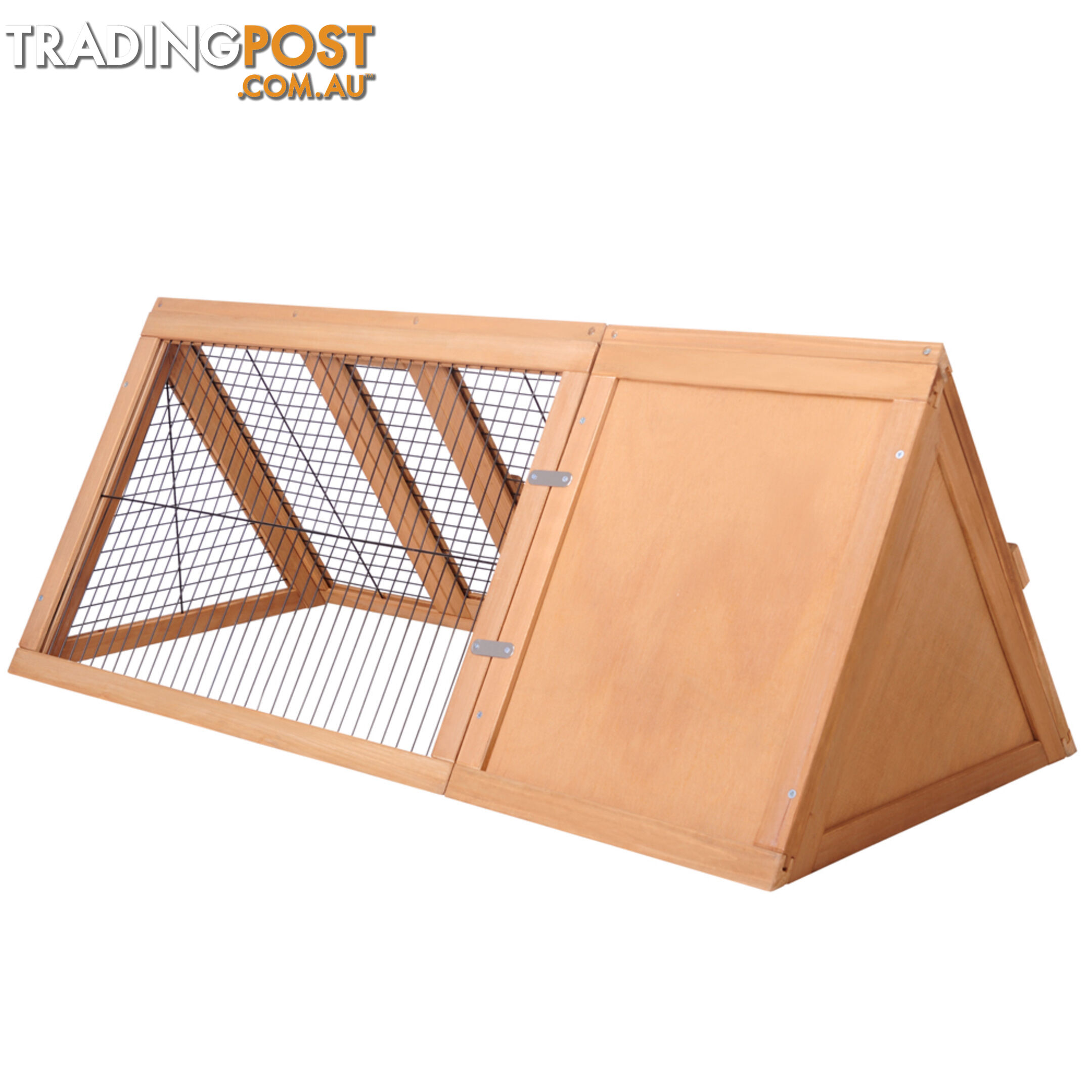 Rabbit Hutch Guinea Pig Chicken Ferret Cage Triangle