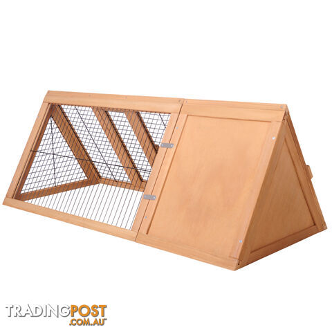 Rabbit Hutch Guinea Pig Chicken Ferret Cage Triangle