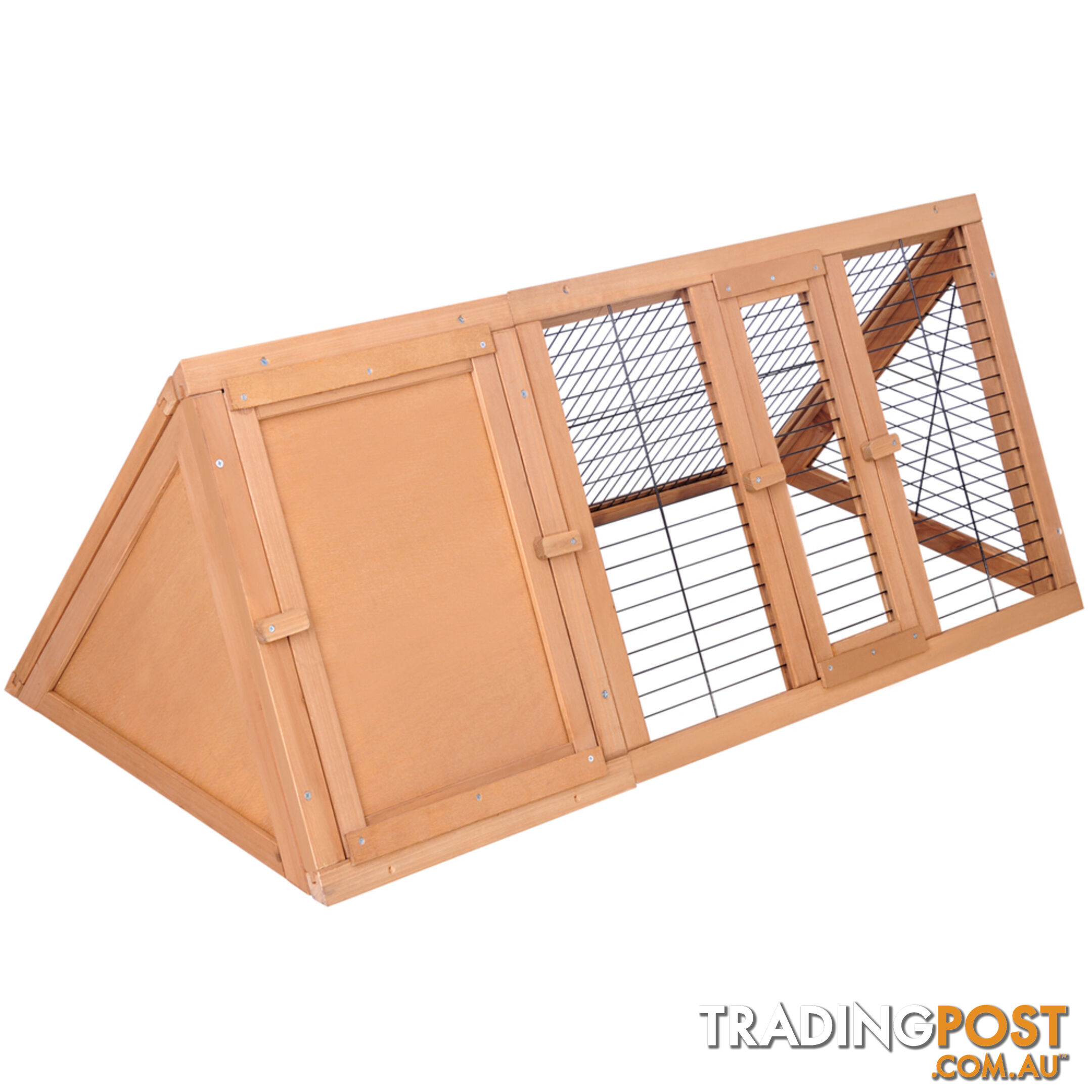 Rabbit Hutch Guinea Pig Chicken Ferret Cage Triangle