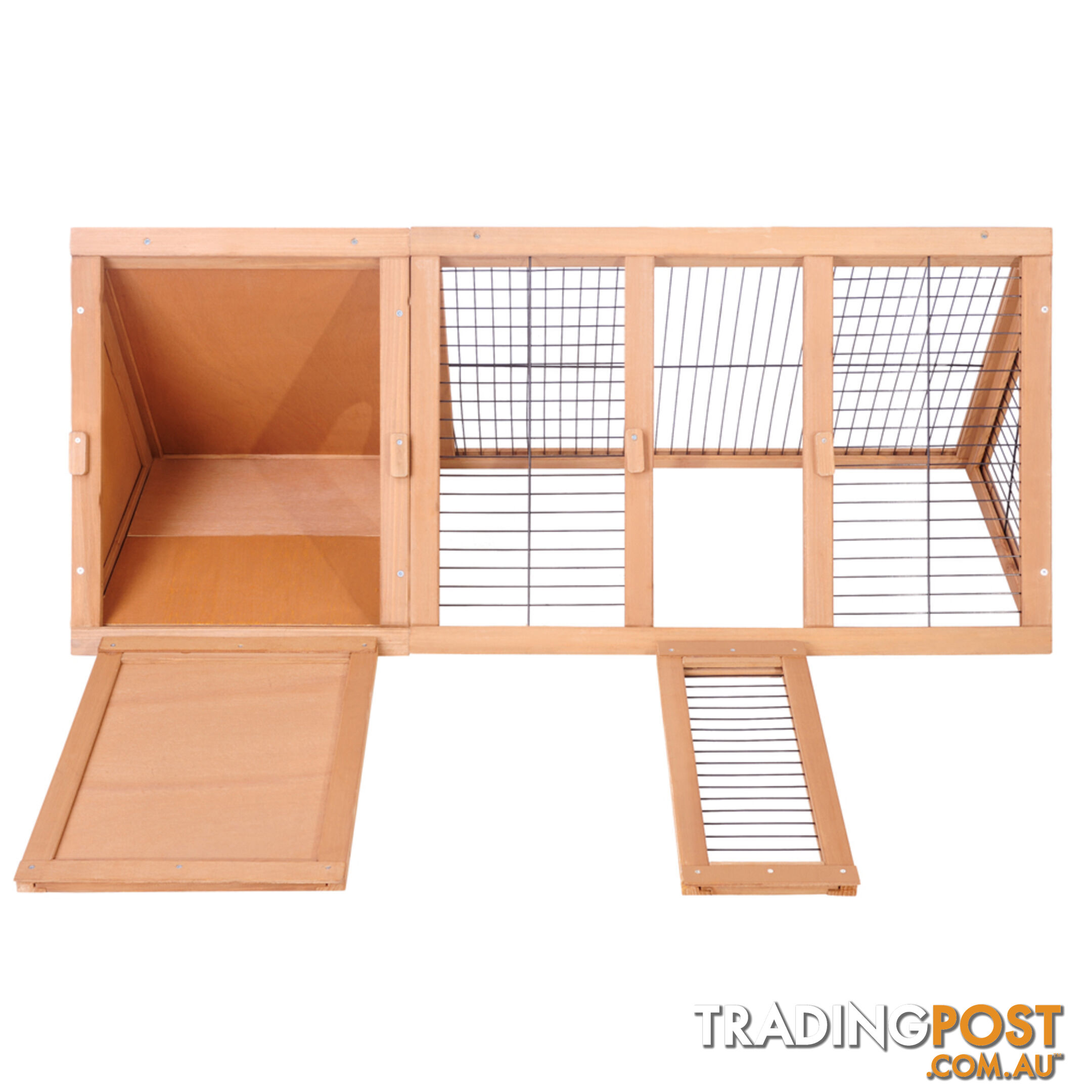 Rabbit Hutch Guinea Pig Chicken Ferret Cage Triangle