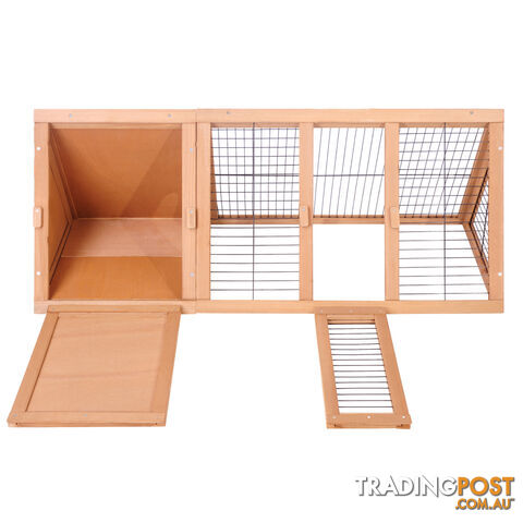 Rabbit Hutch Guinea Pig Chicken Ferret Cage Triangle