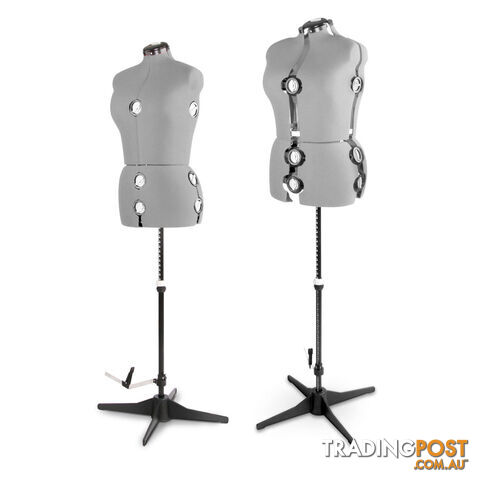 Adjustable Dressmaking Mannequin SZ14-20 - Grey