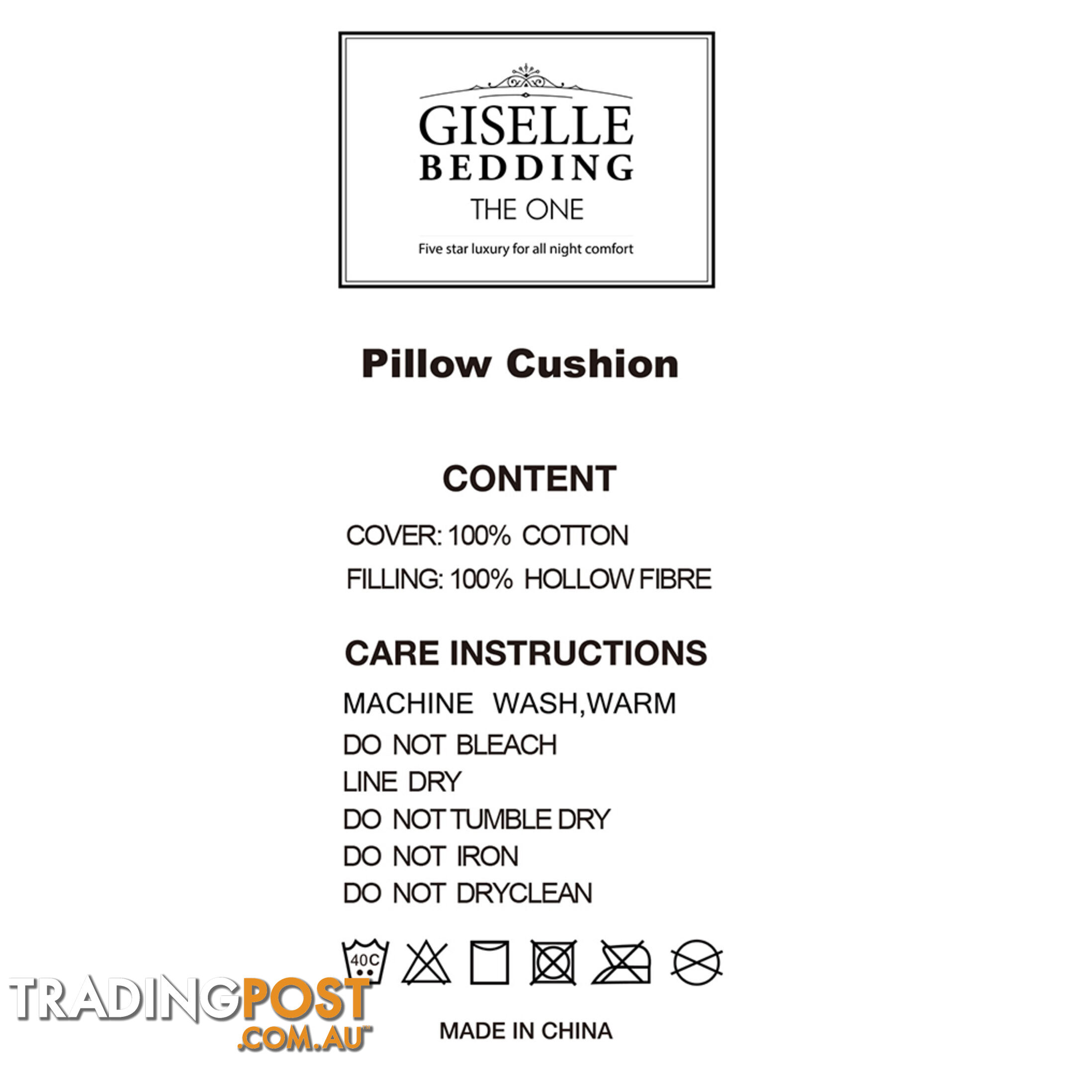 Set of 4 Pillows - 2 Firm & 2 Medium