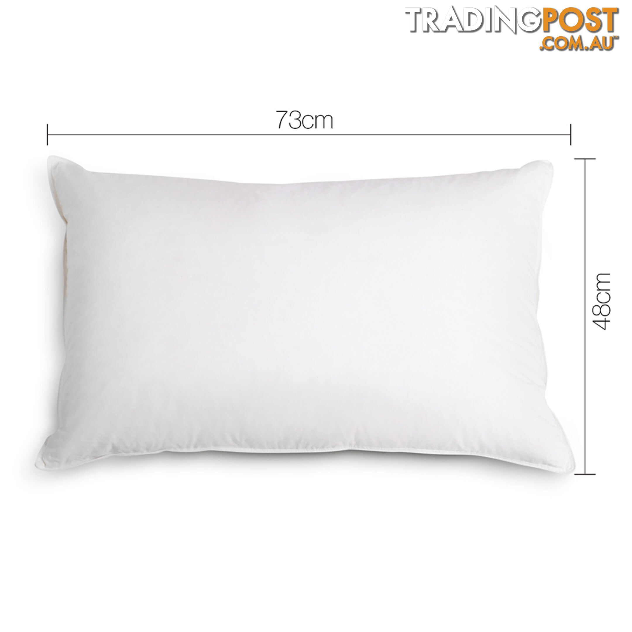 Set of 4 Pillows - 2 Firm & 2 Medium