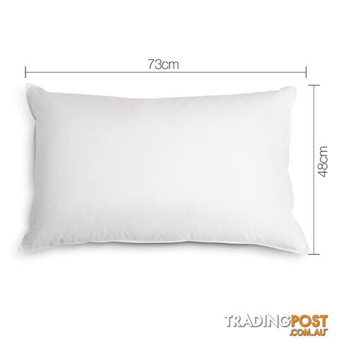 Set of 4 Pillows - 2 Firm & 2 Medium