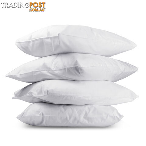 Set of 4 Pillows - 2 Firm & 2 Medium