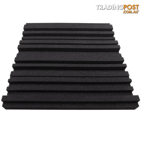 Set of 10 Studio Acoustic Foam Black - photo 4 of 9