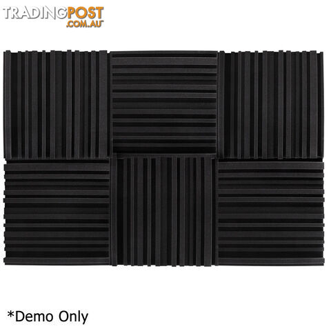Set of 10 Studio Acoustic Foam Black - photo 3 of 9