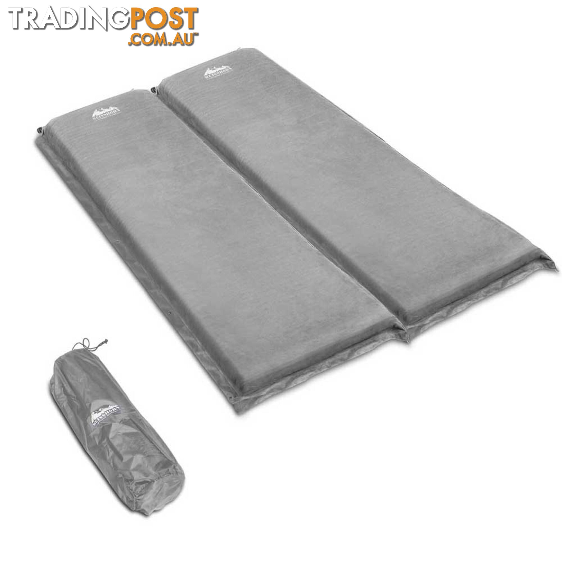 10cm Thick Self Inflating Camp Mat _ Double