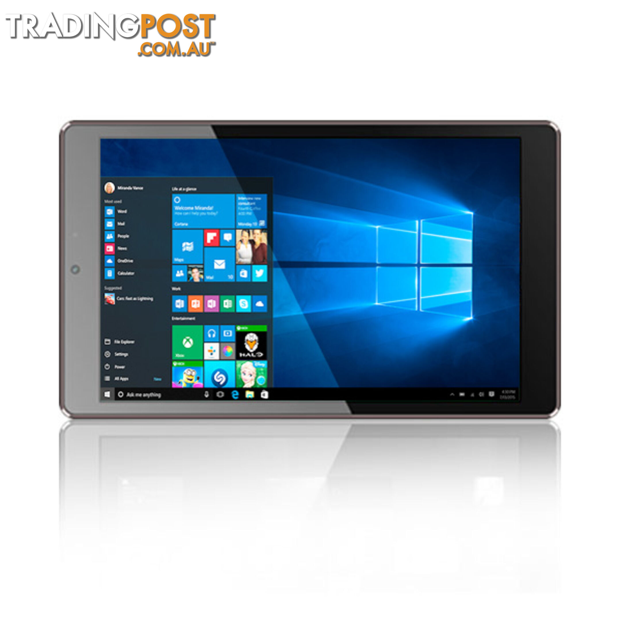 Nextbook 10.1 Inch 32G/Windows 10 /Quad Core with HDMI Output Tablet PC (NXW10QC32G)