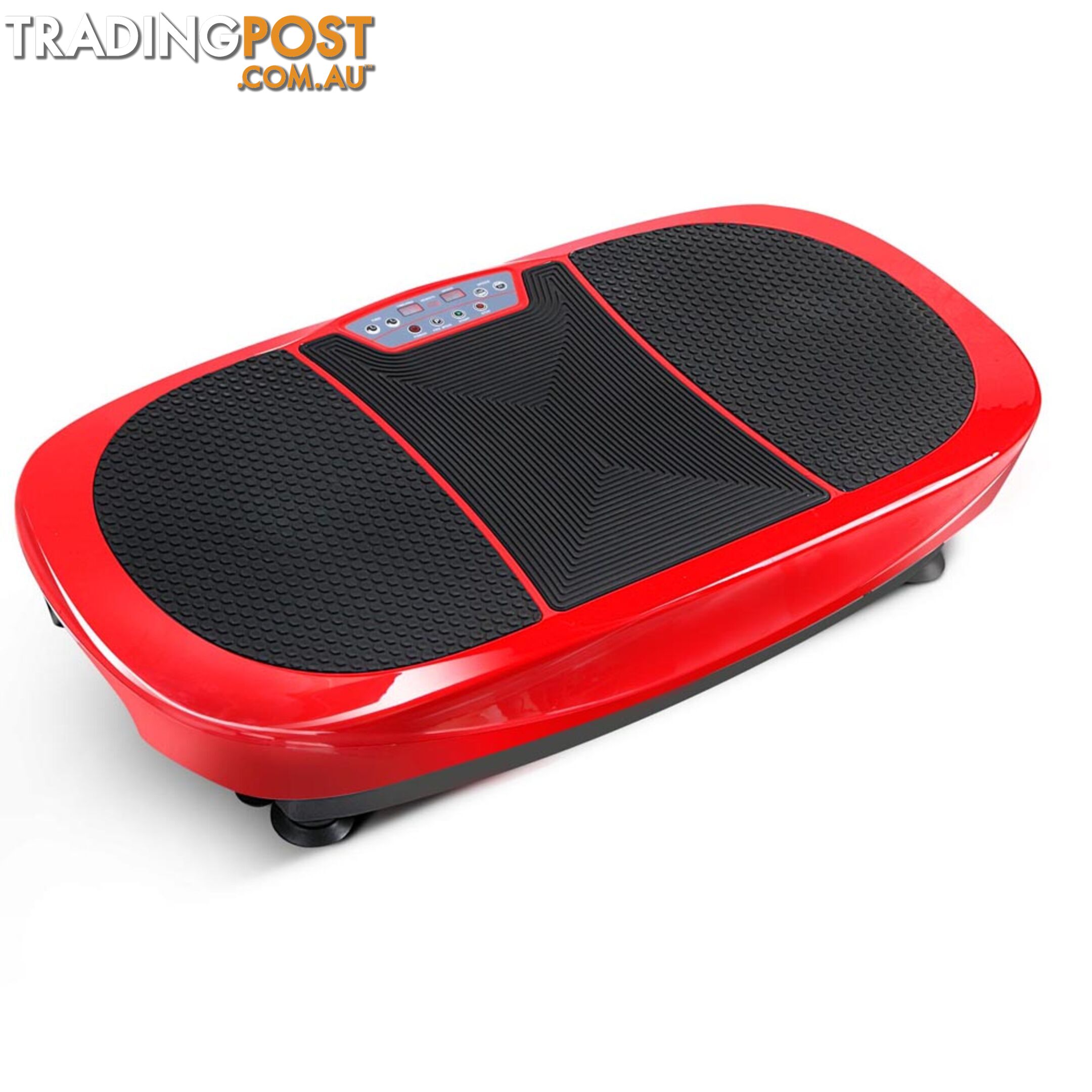 1200W Double Motor & 3D Shake Vibration Exercise Platform - Red