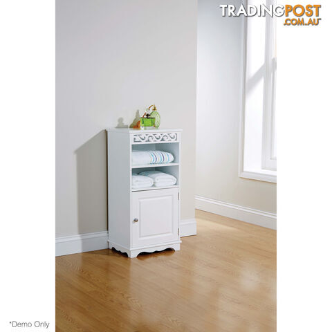 Lure Floor Cupboard in WHITE