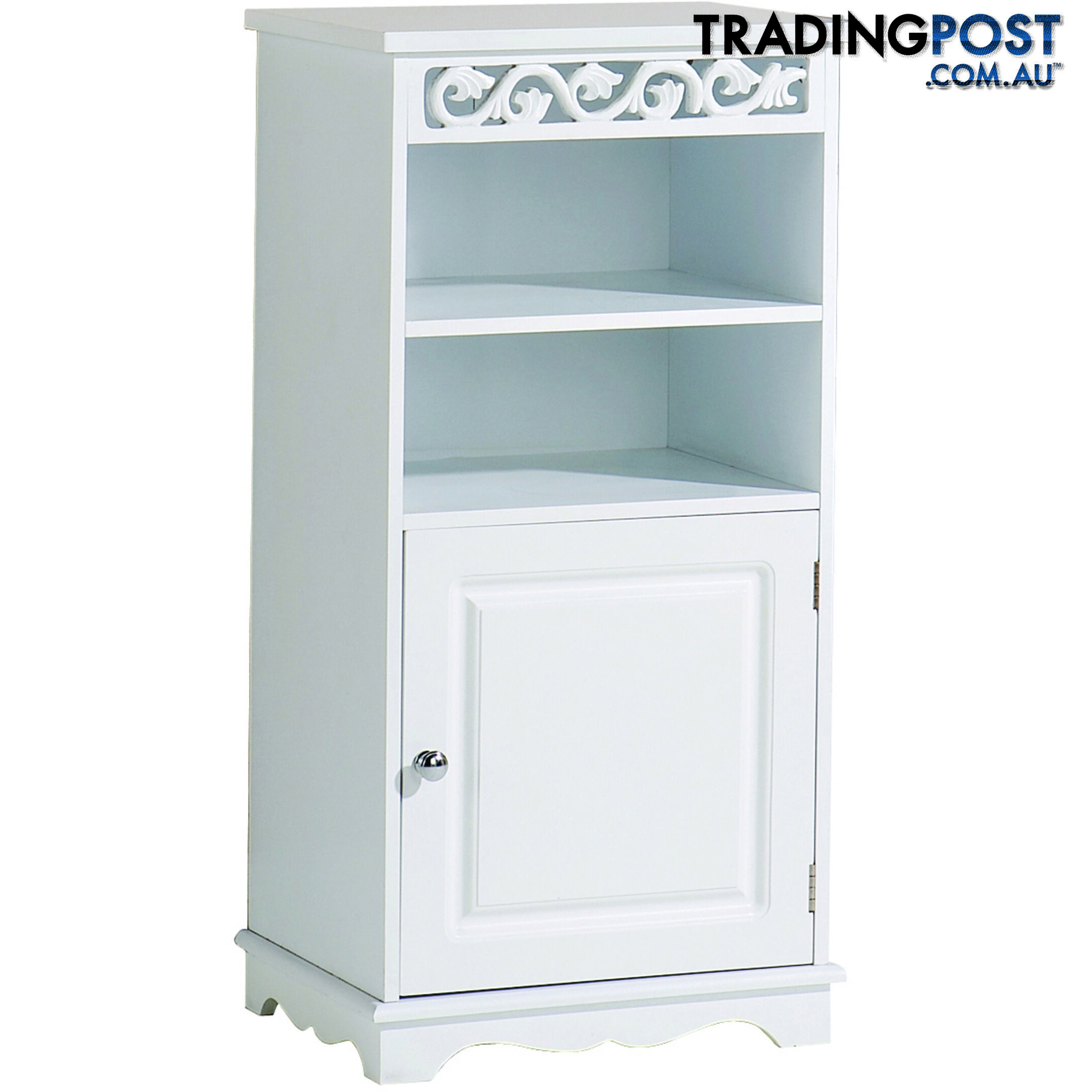 Lure Floor Cupboard in WHITE