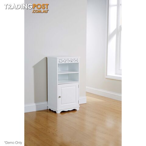 Lure Floor Cupboard in WHITE