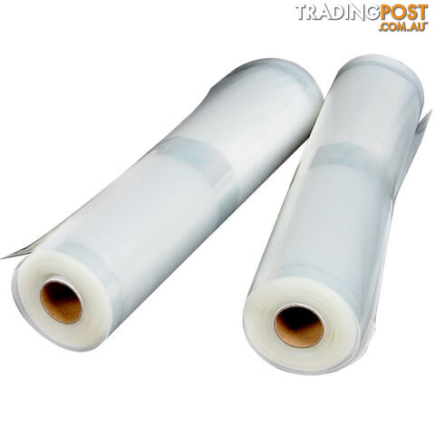 Set of 2 Vacuum Food Sealer Storage Roll 6m x 22cm