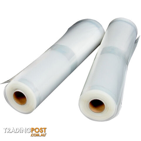 Set of 2 Vacuum Food Sealer Storage Roll 6m x 22cm