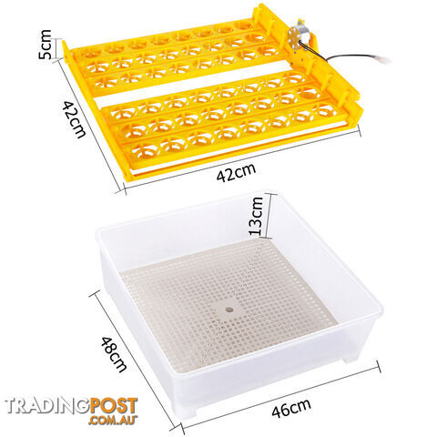 Automatic 48 Egg Incubator Yellow