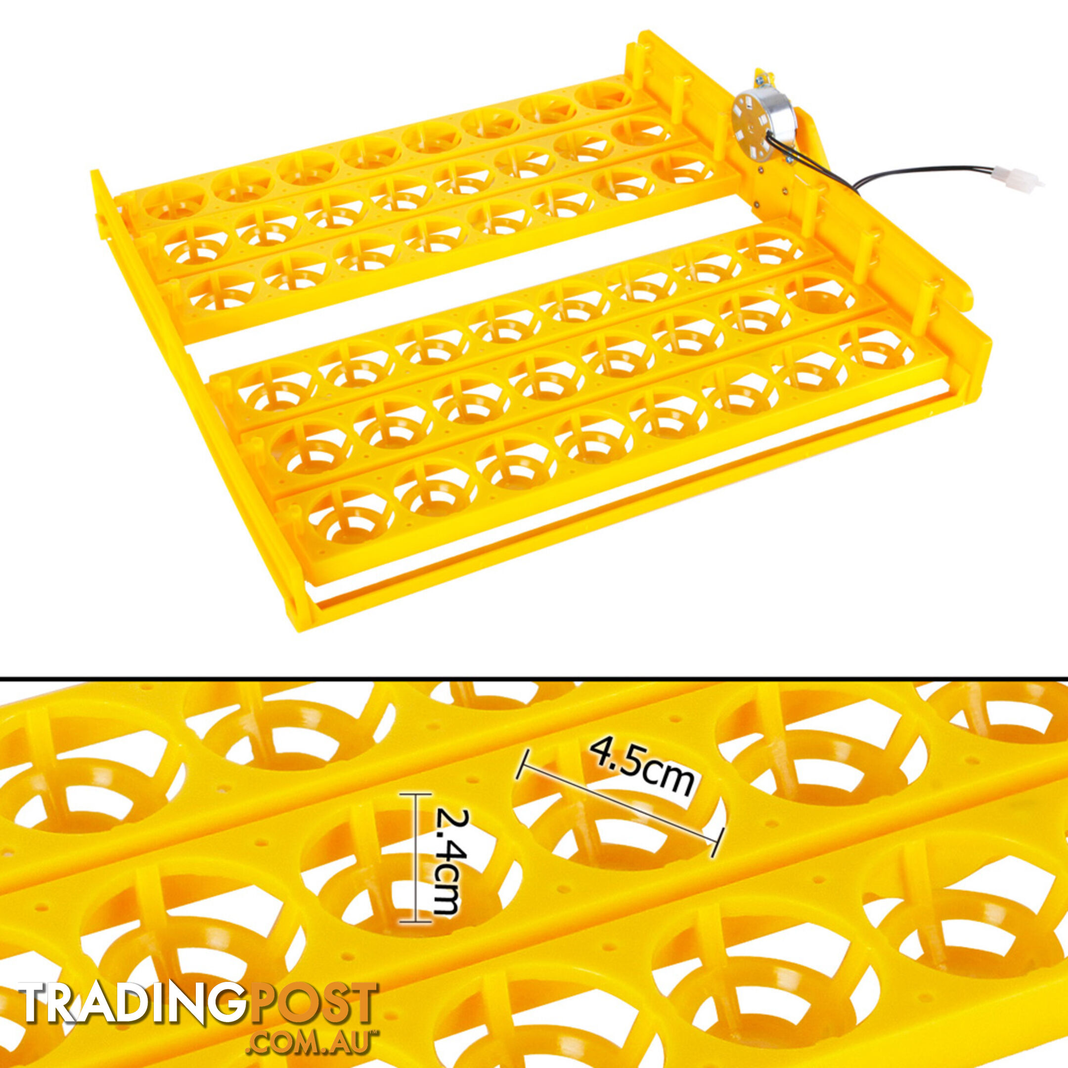 Automatic 48 Egg Incubator Yellow