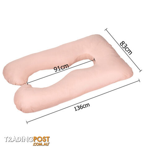 Nursing Support Pillow Feeding Baby Cushion Pink - photo 2 of 7