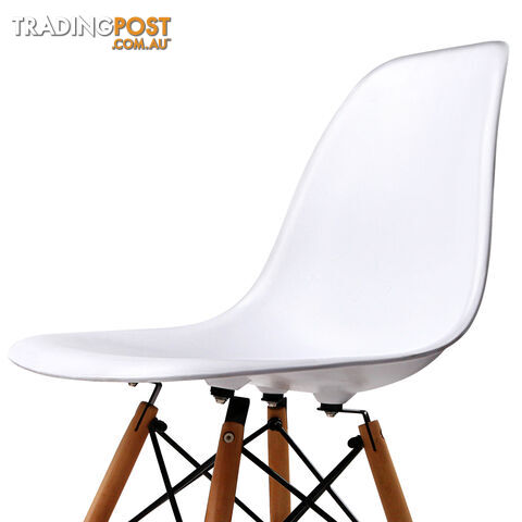 Set of 4 Dining Chair White