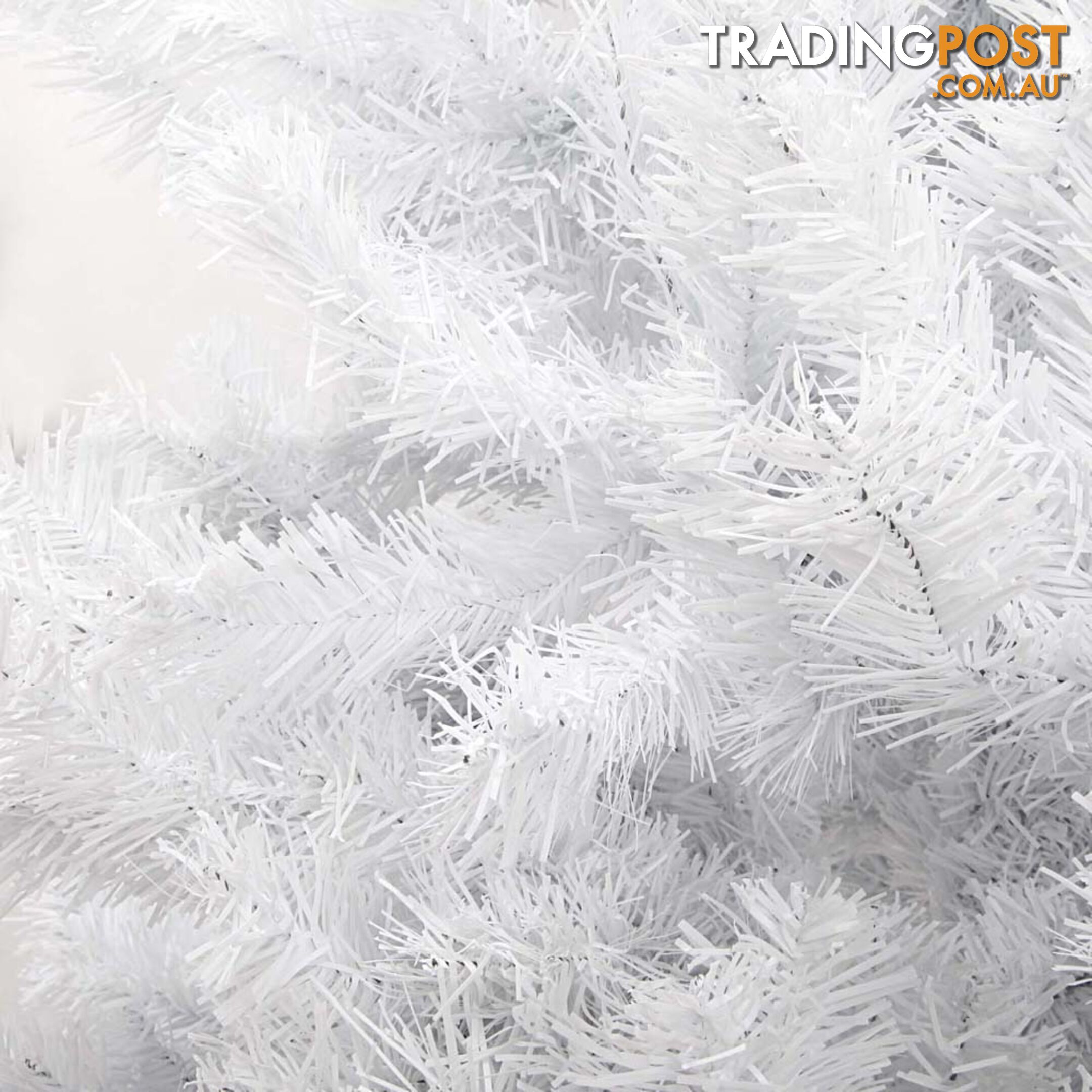 2.1M Christmas Tree With Decorations - White