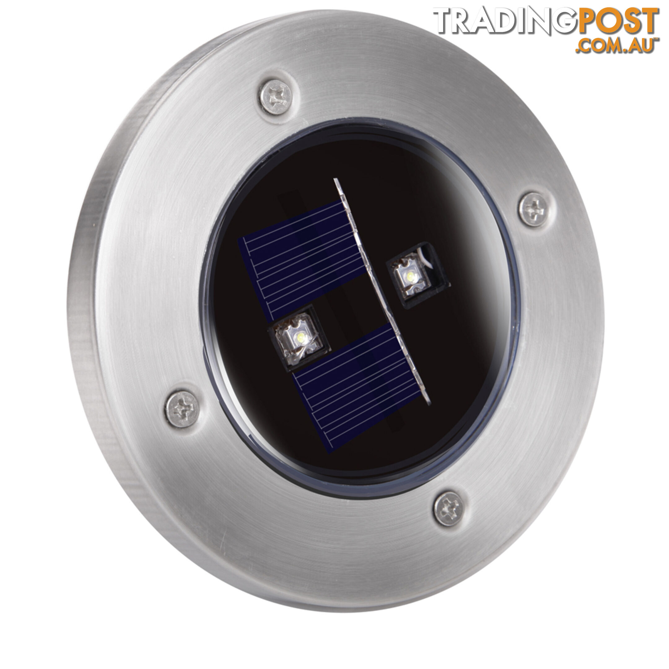 Set of 6 LED Solar Powered Garden Ground Light