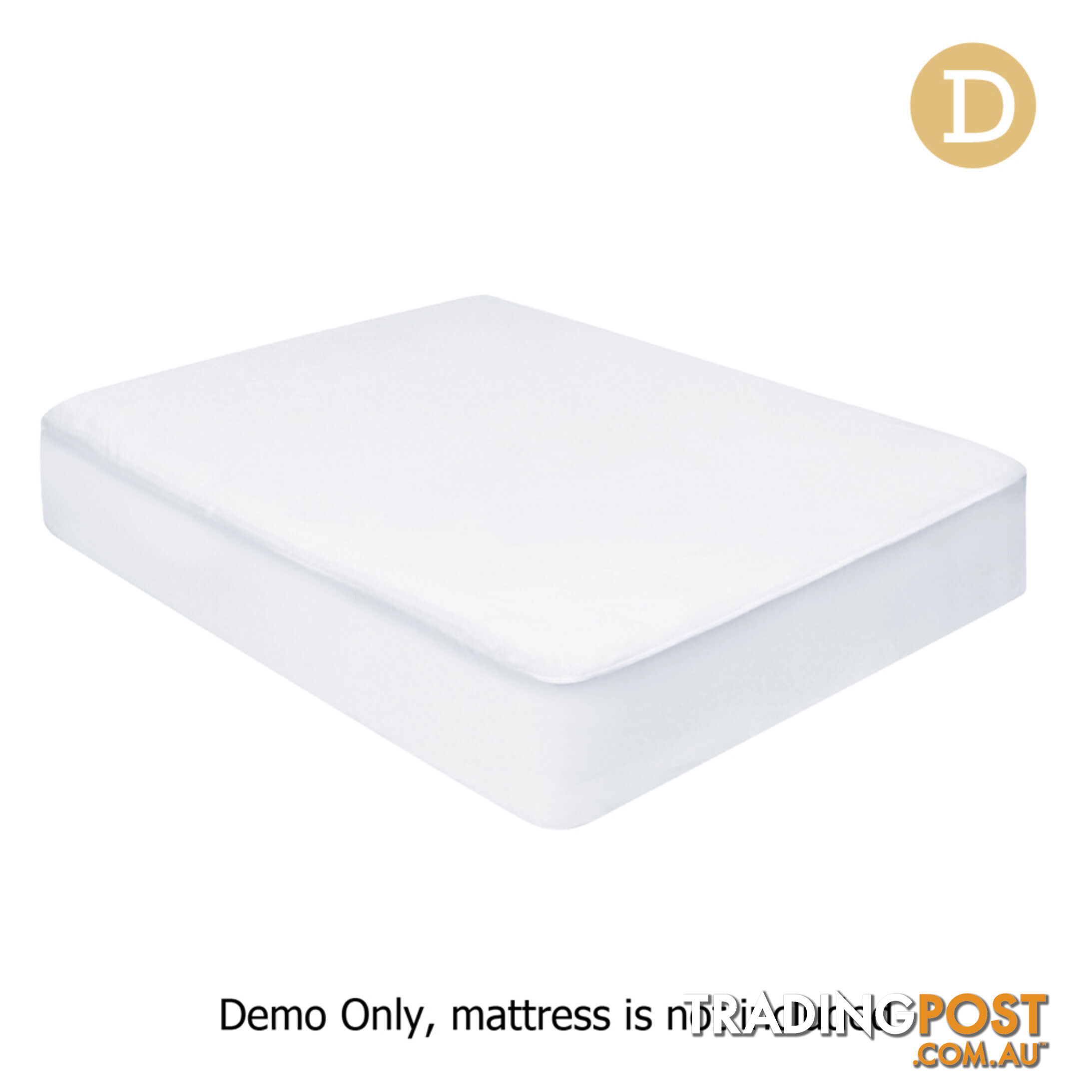 Waterproof Non-Woven Mattress Protector - Double