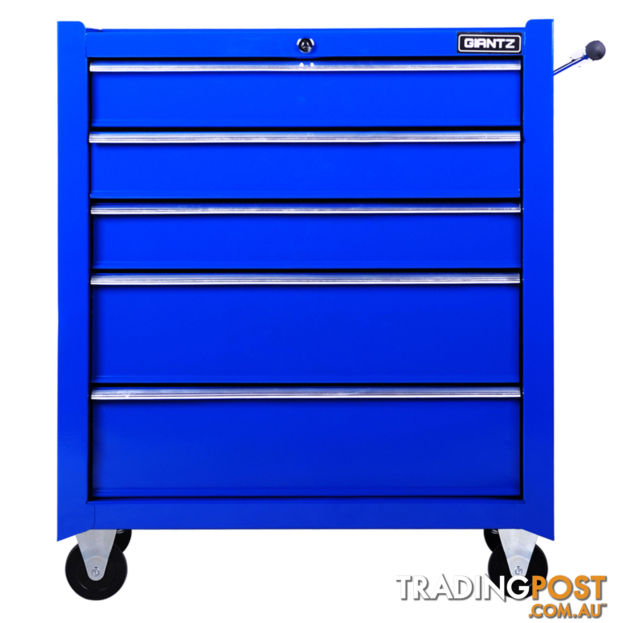 5 Drawers Roller Toolbox Cabinet  Blue