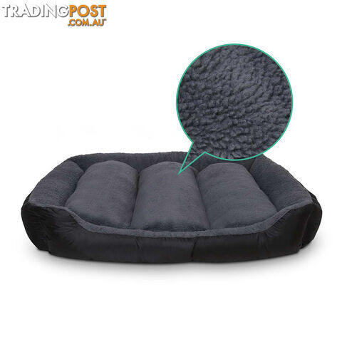 Waterproof Fleece Lined Dog Bed - Large