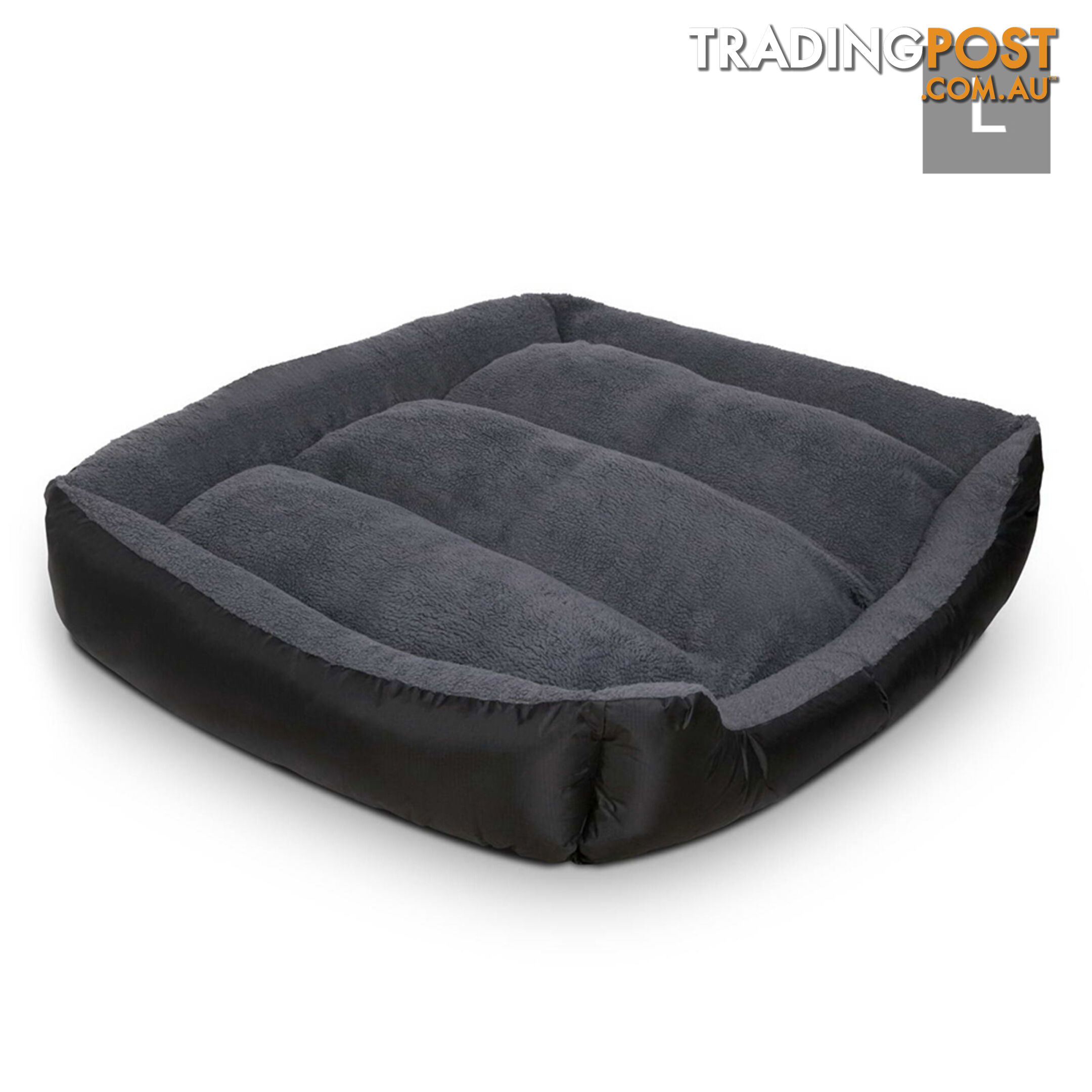 Waterproof Fleece Lined Dog Bed - Large