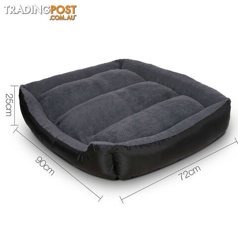 Waterproof Fleece Lined Dog Bed - Large