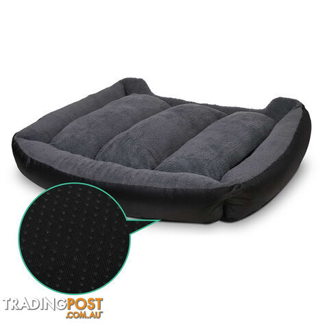 Waterproof Fleece Lined Dog Bed - Large