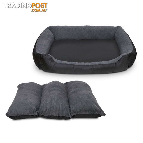 Waterproof Fleece Lined Dog Bed - Large