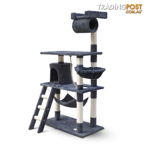 Cat Scratching Post Tree House Condo 141cm grey - photo 3 of 8