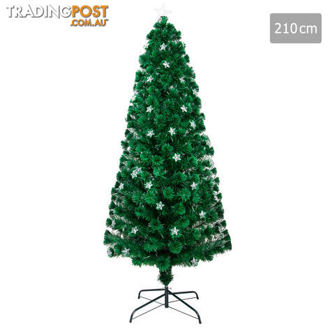 LED Christmas Tree 210CM Green
