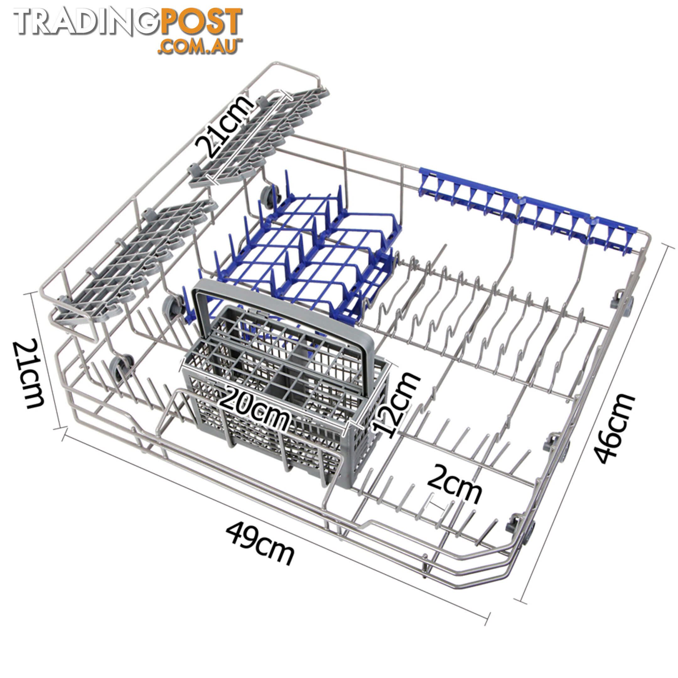 5 Star Chef Electric Benchtop Dishwasher Silver