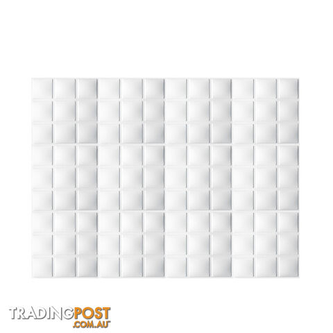 12 Pcs 3D Cube Design Wall Panel