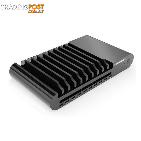 UGreen 96W/12V 8A 10 Ports USB Desktop Charger with 10 slots (20325)