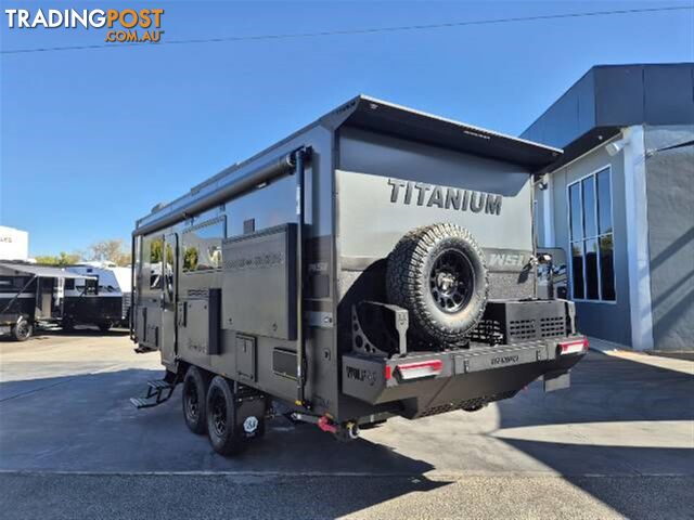 2026 TITANIUM WS1 206KBD/T 20'6 KING BED CARAVAN 24V OFF-GRID - photo 2 of 34