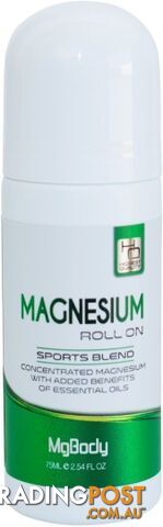 Mgbody Magnesium Roll On Sports 60ml - MgBody - 799439602076