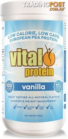 Vital Protein Vanilla 500g - Vital - 9321582008064