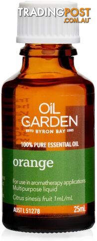 Oil Garden Orange  Pure Essential Oil 25ml - Oil Garden - 9318901200766