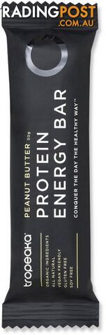 Tropeaka Protein Energy Bars Peanut Butter  12x50g - Tropeaka - 9350728000839
