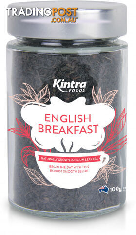 Kintra Foods Loose Leaf English Breakfast 100g - Kintra Foods - 9341709000917