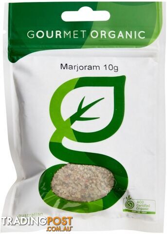 Gourmet Organic Marjoram 10g - Gourmet Organic Herbs - 9332974000139