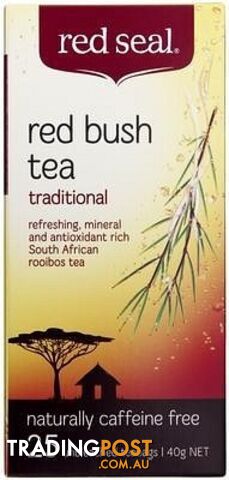 Red Seal Red Bush (Rooibos) 25Teabags - Red Seal - 9415991002574